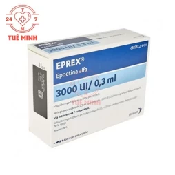 Eprex 3000UI Cilag - Thuốc điều trị thiếu máu